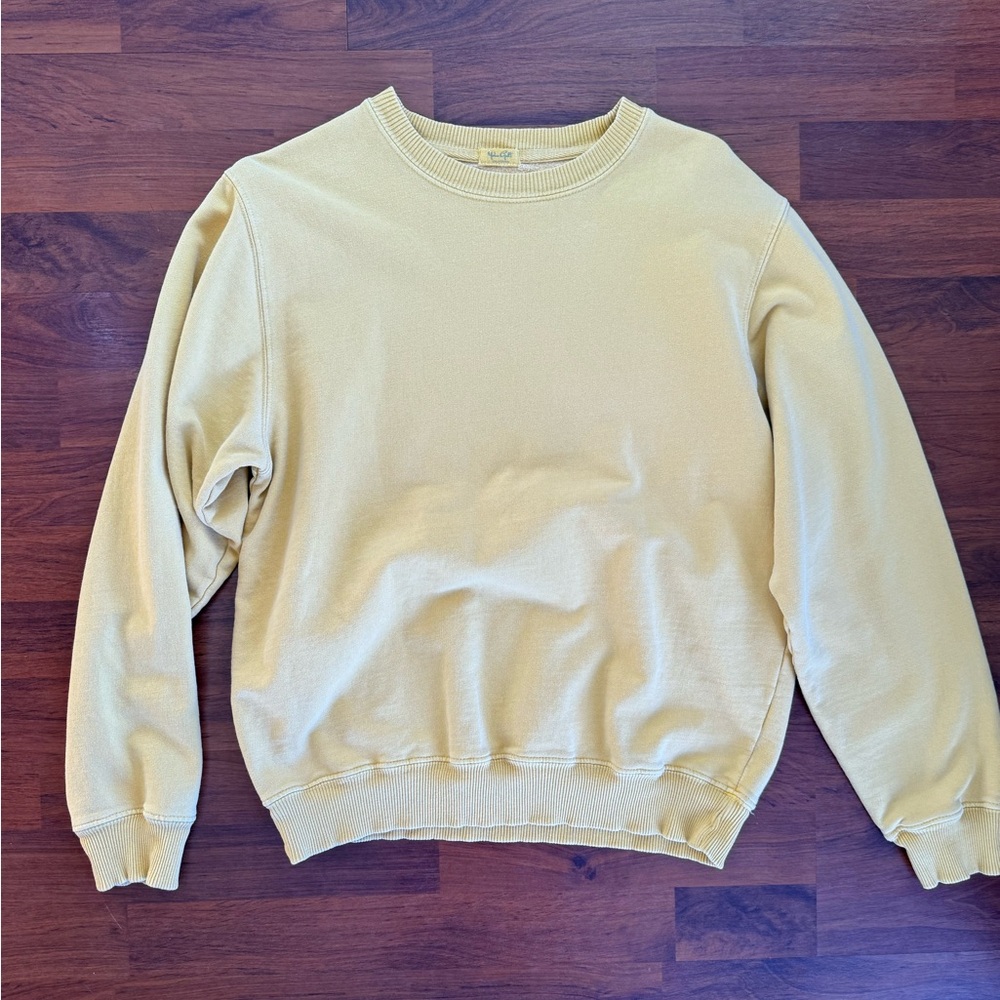 Pacsun‎ JGalt Unisex Sweatshirt Yellow